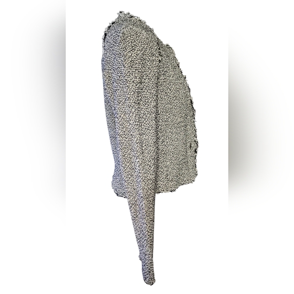 Rag & Bone Tweed Cotton Knit Button-Up Jacket, Womens 2 - Picture 6 of 11